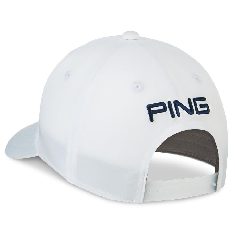 PING Unstructured gorra de hombre, blanca