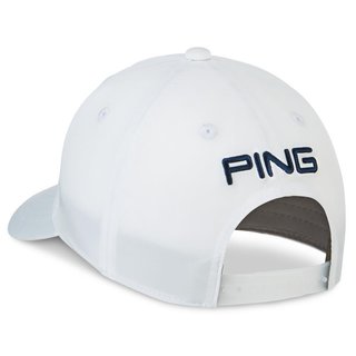 PING Unstructured gorra de hombre, blanca