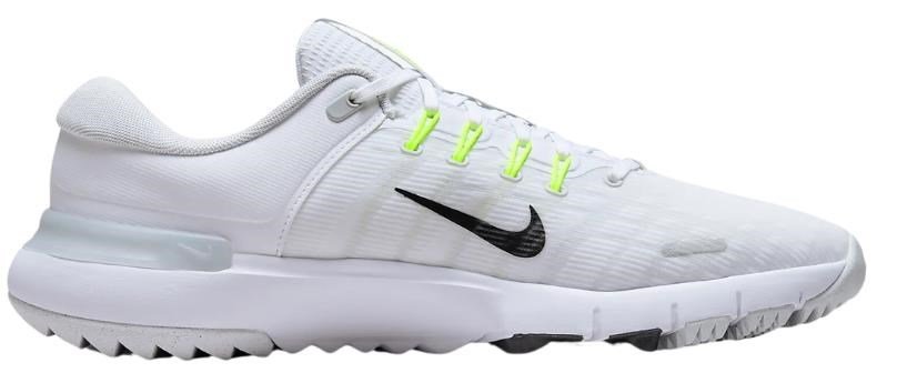 Nike Golf Nike Free Golf NN zapatos de golf unisex, blanco/platino puro/gris lobo