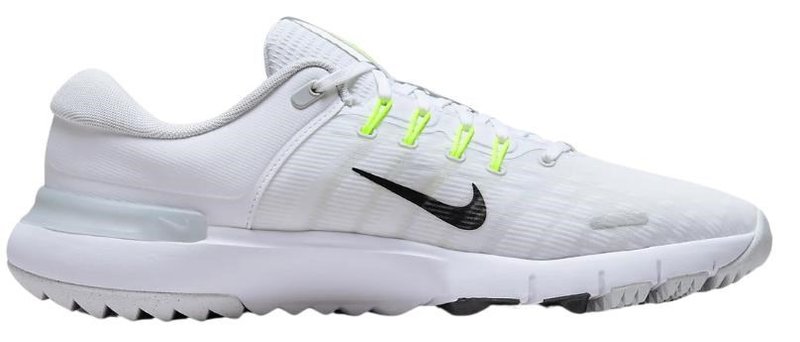 Nike Golf Nike Free Golf NN zapatos de golf unisex, blanco/platino puro/gris lobo