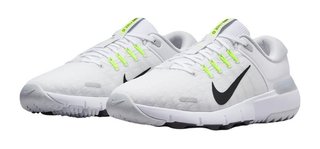 Nike Golf Nike Free Golf NN zapatos de golf unisex, blanco/platino puro/gris lobo
