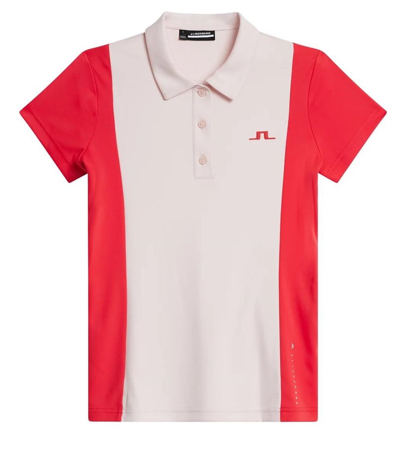 J.Lindeberg Tilly polo de mujer, rose quartz