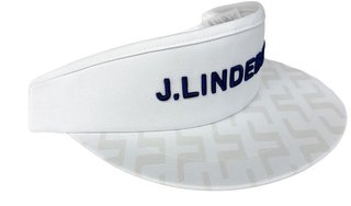 J.Lindeberg Viktor Print visera para hombre, blanca
