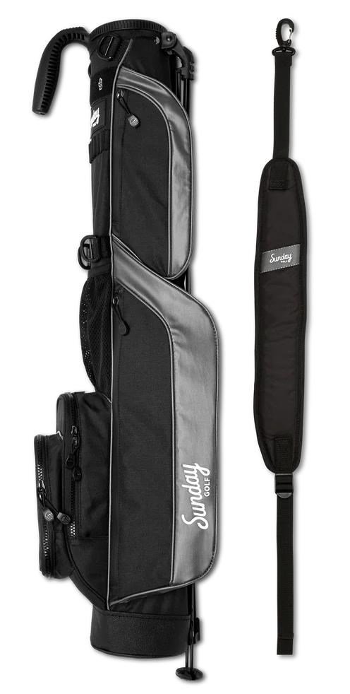 Sunday Golf Loma pencil bag, negro mate