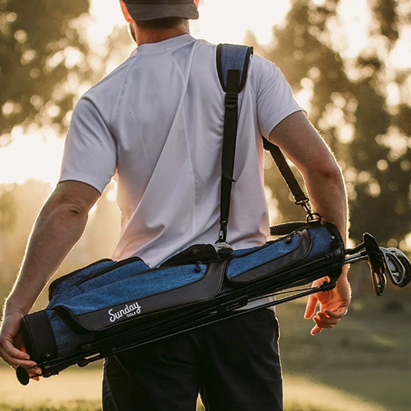 Sunday Golf Loma pencil bag, azul cobalto