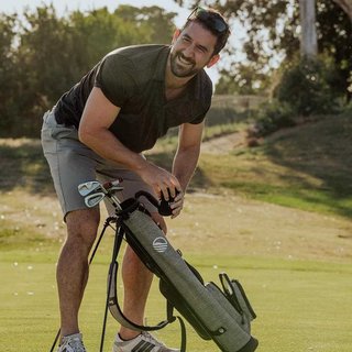 Sunday Golf Loma bolsa de palo, heather gray