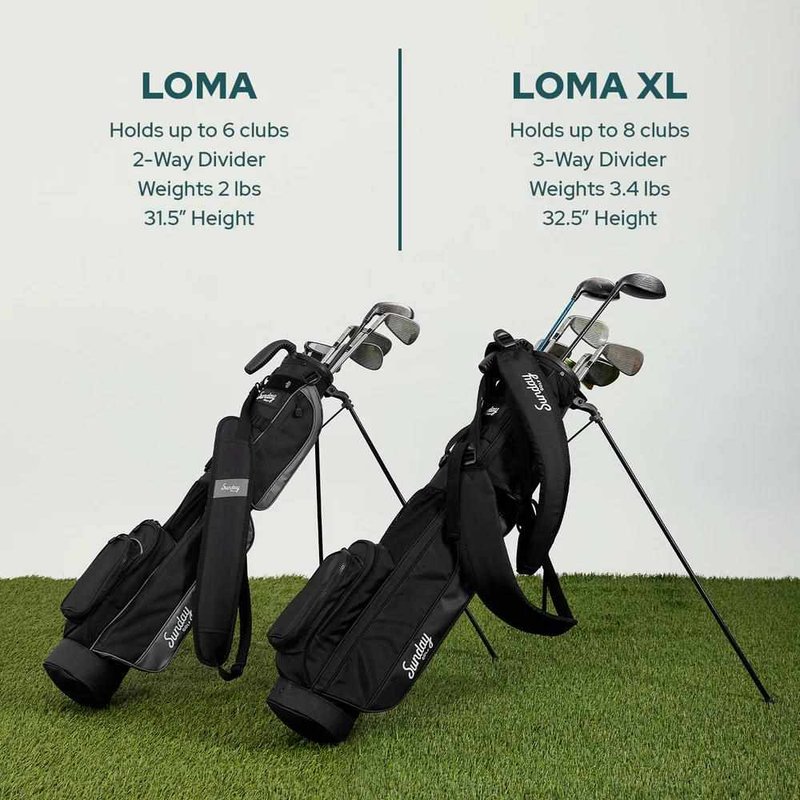 Sunday Golf Loma XL carry bag, azul cobalto