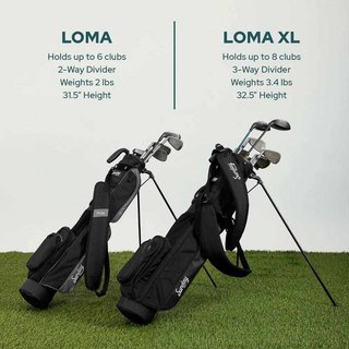 Sunday Golf Loma XL carry bag, seafoam