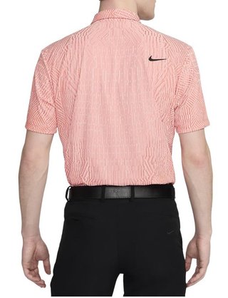 Nike Dri-Fit Tour ADV polo de hombre, guava ice/madder root