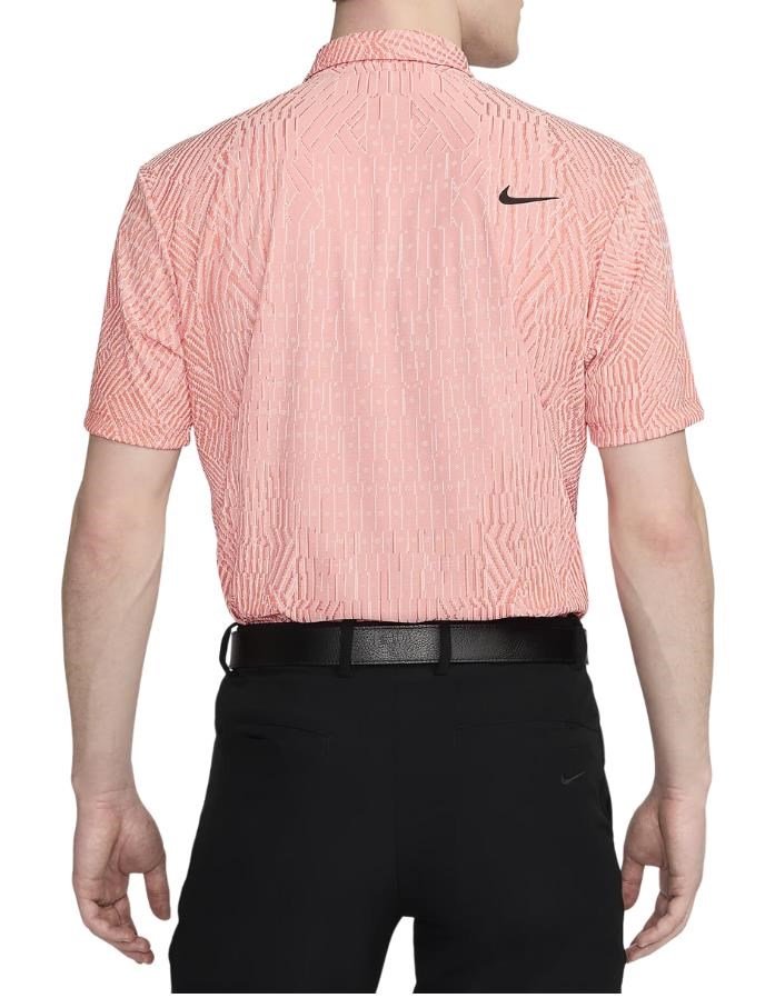Nike Dri-Fit Tour ADV polo de hombre, guava ice/madder root