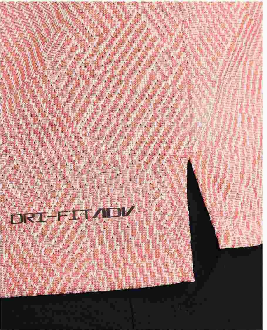 Nike Dri-Fit Tour ADV polo de hombre, guava ice/madder root