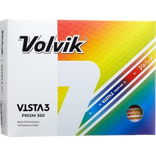Volvik VISTA 3 PRISM 360 pelotas de golf