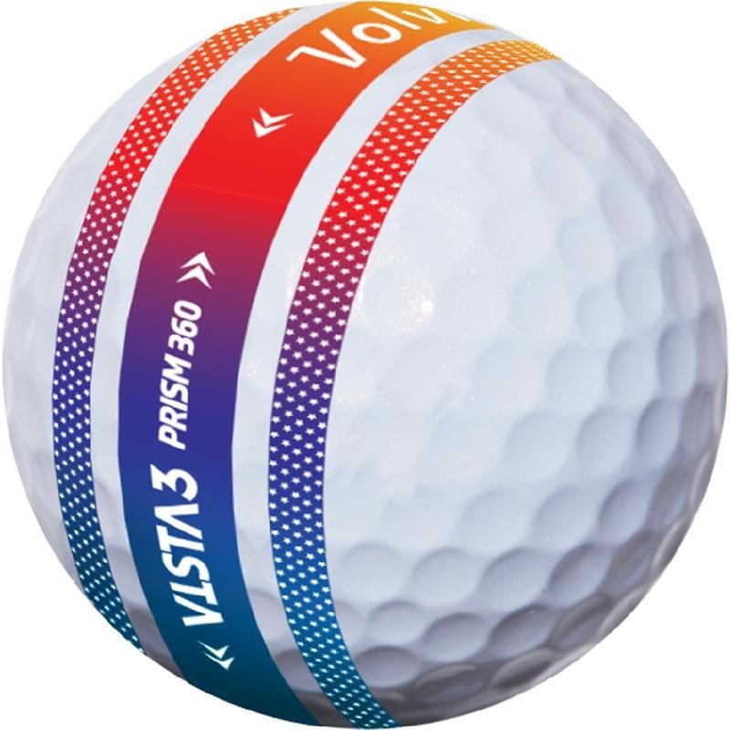 Volvik VISTA 3 PRISM 360 pelotas de golf