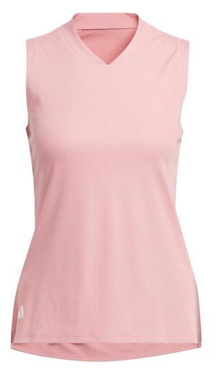 Adidas Ultimate 365 Sleeveless polo de mujer, semi pink spark