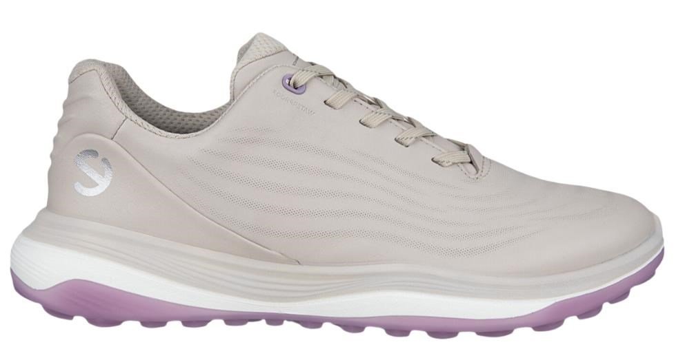 Ecco Lt1 zapatos de golf para mujer impermeables, grises