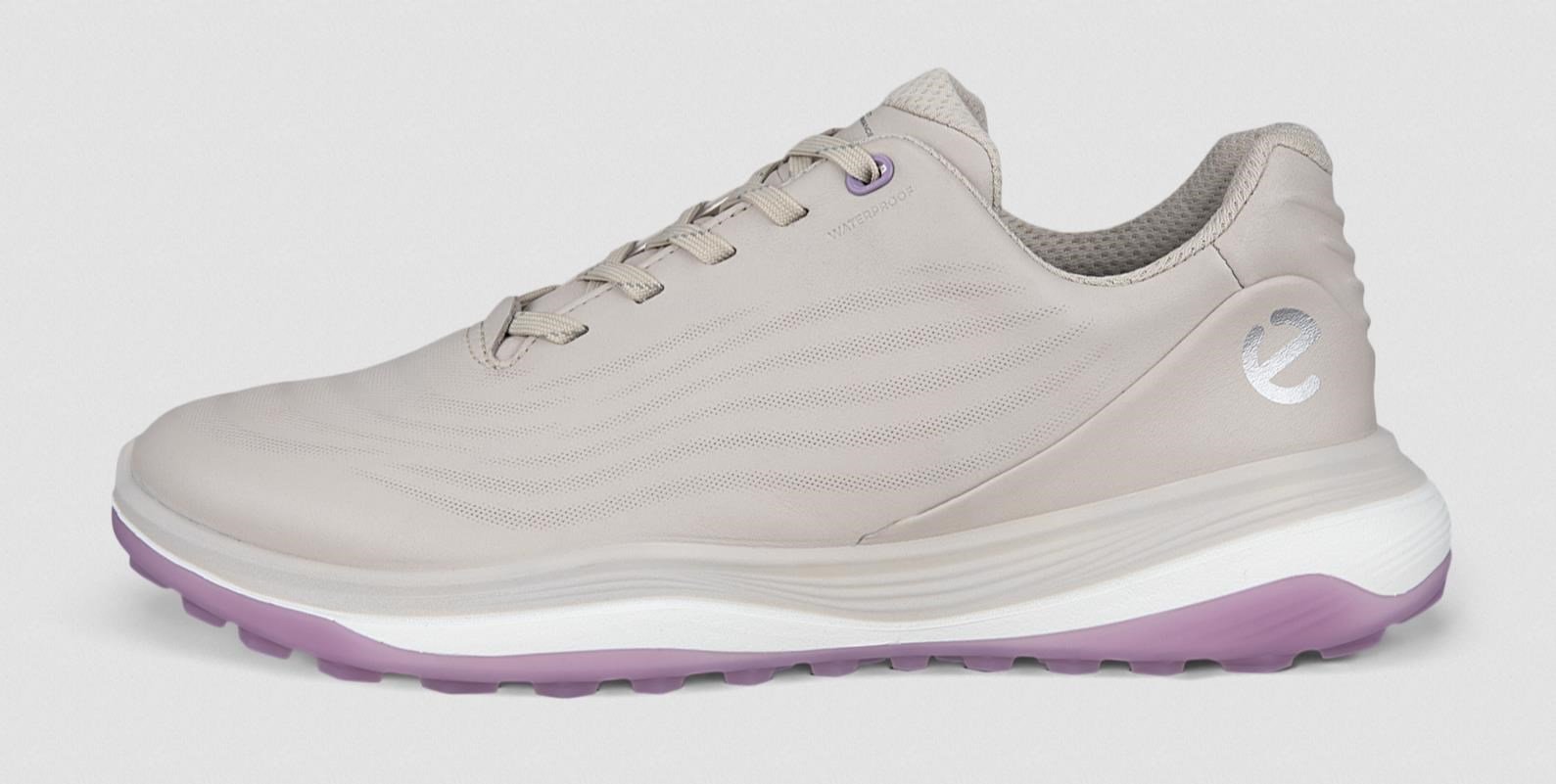 Ecco Lt1 zapatos de golf para mujer impermeables, grises