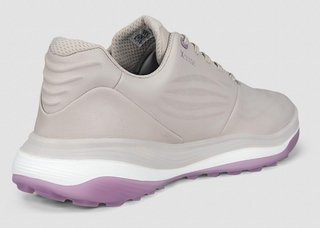 Ecco Lt1 zapatos de golf para mujer impermeables, grises