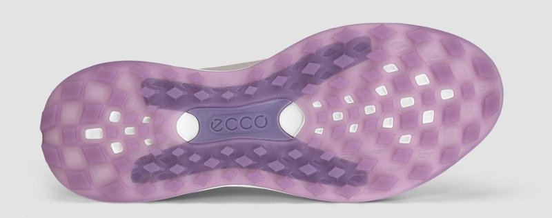 Ecco Lt1 zapatos de golf para mujer impermeables, grises