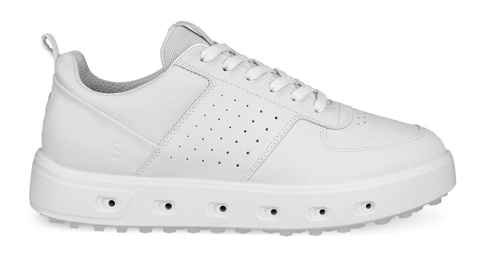Ecco Street 720 zapatos de golf para mujer, blanco