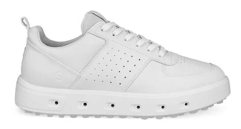 Ecco Street 720 zapatos de golf para mujer, blanco