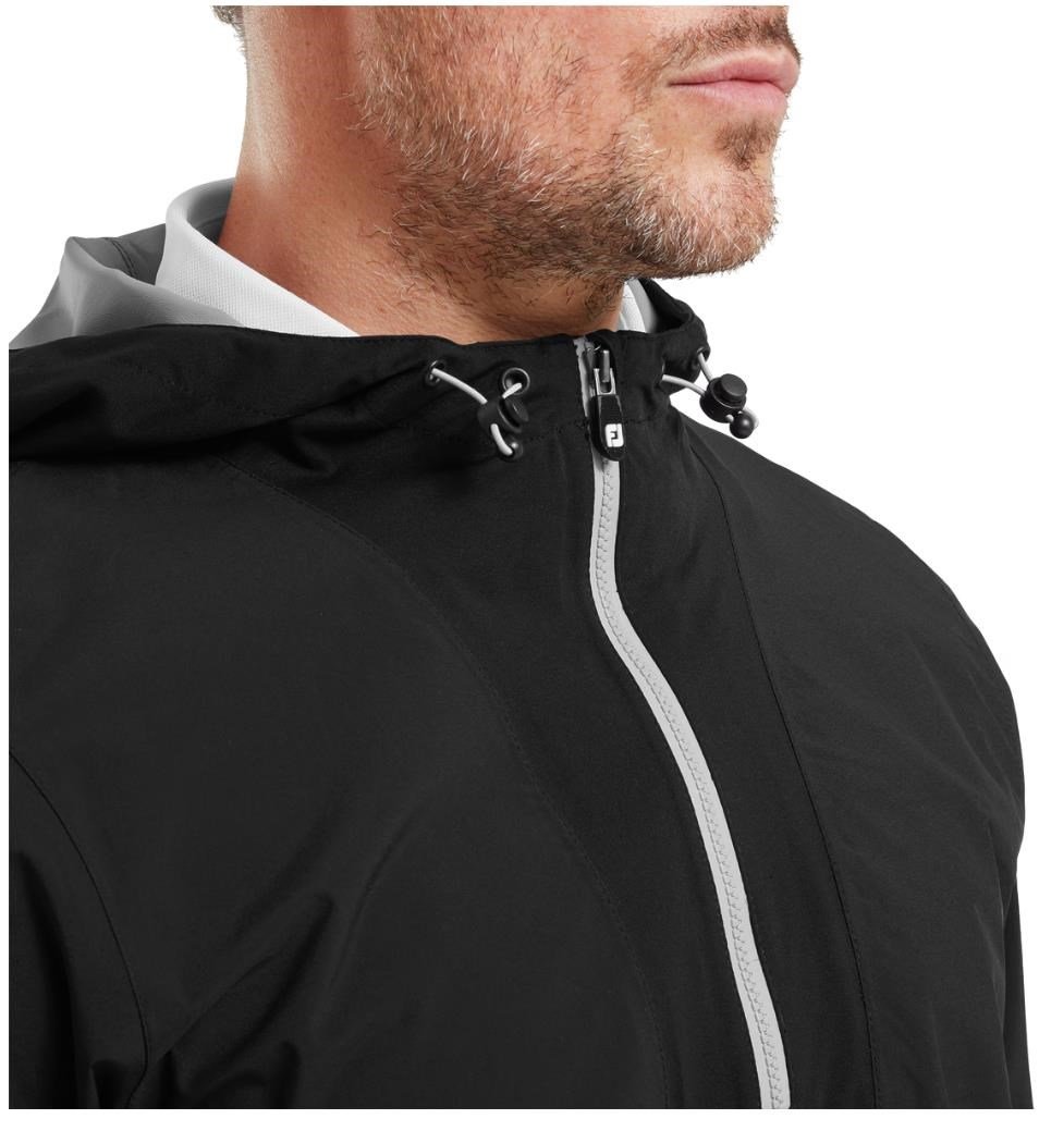 FootJoy HydroLite X Hoodie chaqueta de hombre, negra
