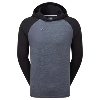 FootJoy ThermoSeries sudadera con capucha para hombre, carbón/negro