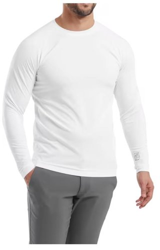 FootJoy ThermoSeries Fleece Baselayer top de hombre, blanco