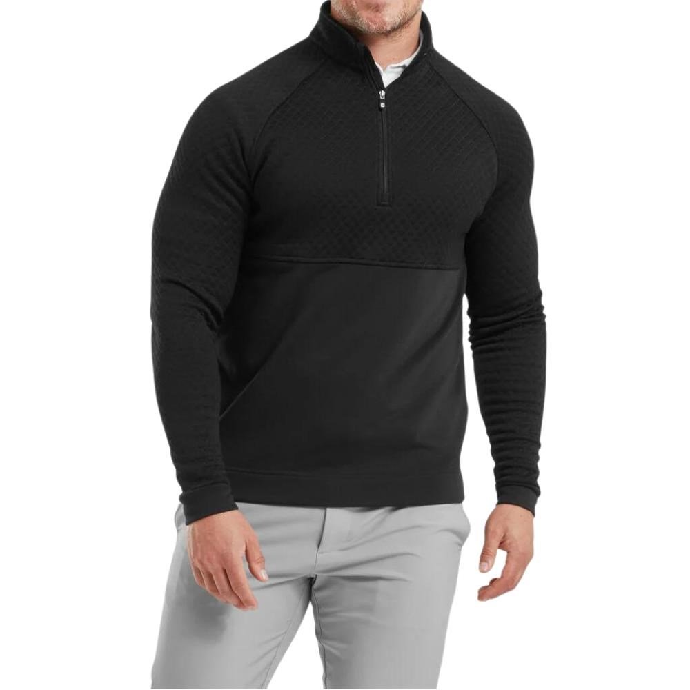FootJoy Jacquard Thermal Chill-Out sudadera de hombre, negro