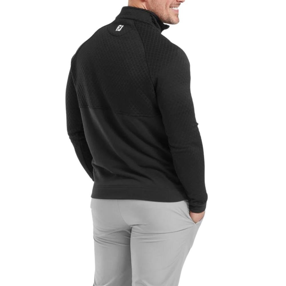 FootJoy Jacquard Thermal Chill-Out sudadera de hombre, negro