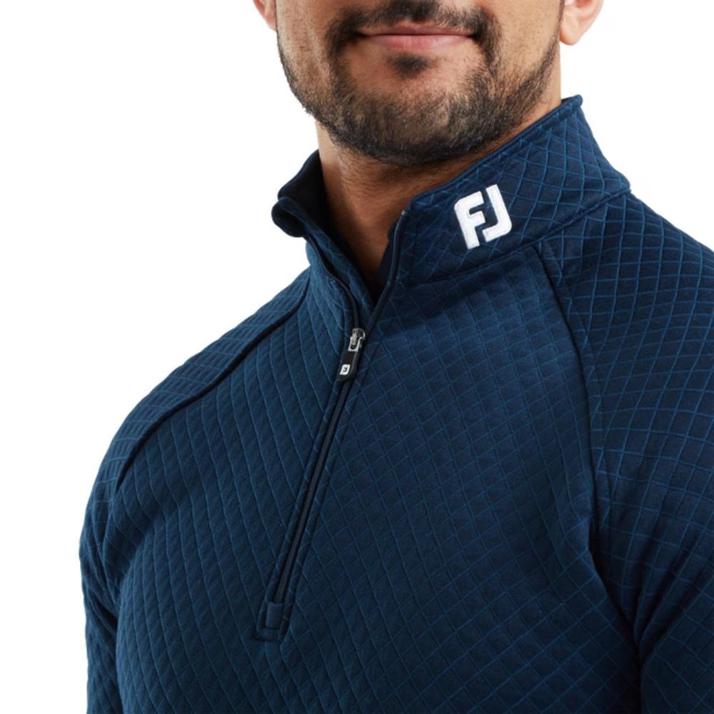 FootJoy Jacquard Thermal Chill-Out sudadera de hombre, navy
