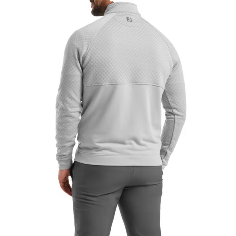 FootJoy Jacquard Thermal Chill-Out sudadera de hombre, gris