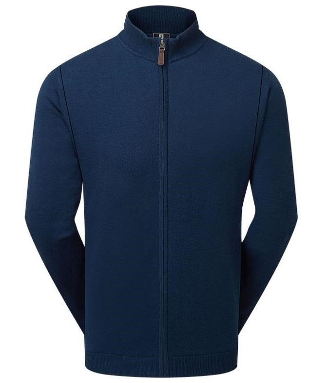 FootJoy Full-Zip Lined sudadera de hombre, azul marino