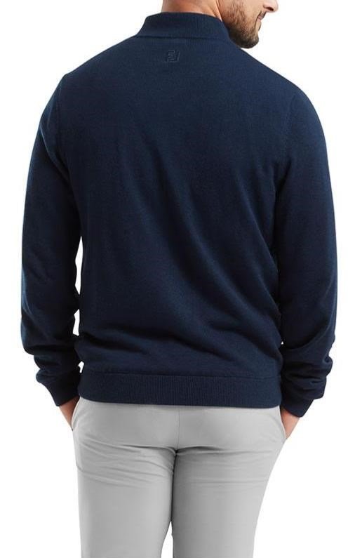 FootJoy Full-Zip Lined sudadera de hombre, azul marino