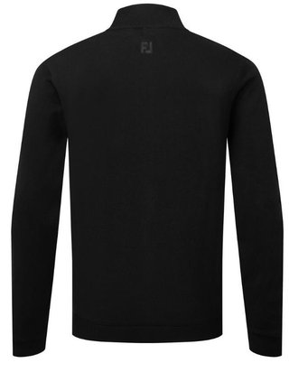 FootJoy Drirelease Full-Zip Lined suéter de hombre, negro