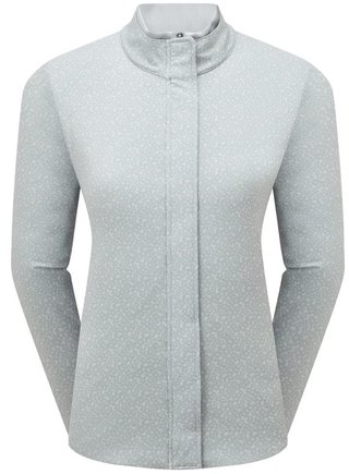 FootJoy ThermoSeries chaqueta de mujer, gris floral tonal