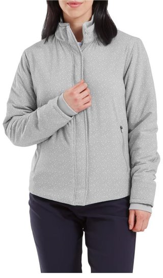 FootJoy ThermoSeries chaqueta de mujer, gris floral tonal