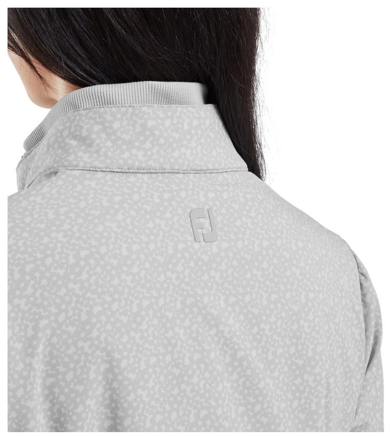 FootJoy ThermoSeries chaqueta de mujer, gris floral tonal