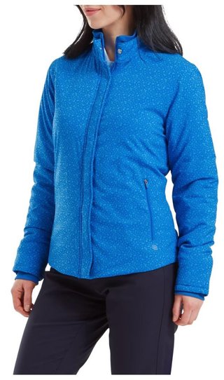 FootJoy ThermoSeries chaqueta de mujer, floral tonal blue
