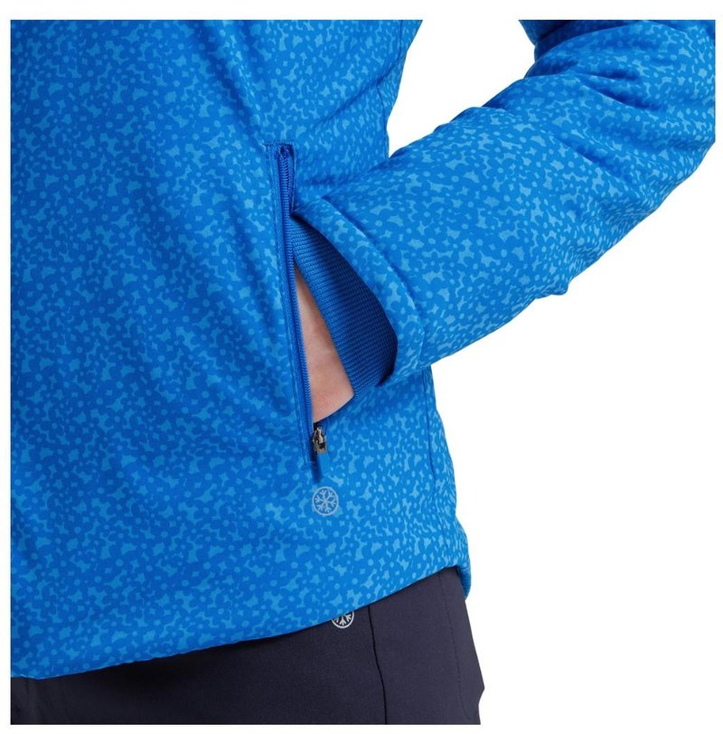 FootJoy ThermoSeries chaqueta de mujer, floral tonal blue