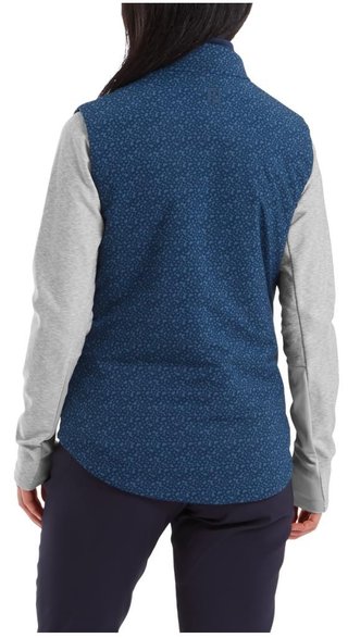FootJoy ThermoSeries chaleco de mujer, floral tonal navy