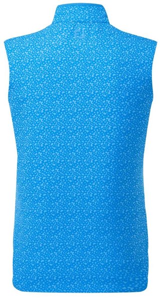 FootJoy ThermoSeries chaleco de mujer floral tonal azul