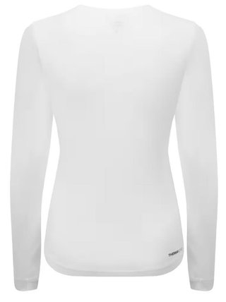 FootJoy ThermoSeries Fleece Baselayer camiseta térmica de mujer, blanca