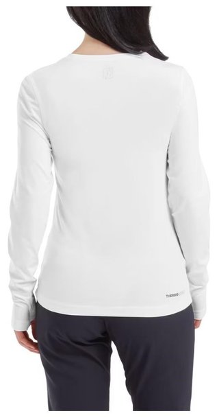 FootJoy ThermoSeries Fleece Baselayer camiseta térmica de mujer, blanca