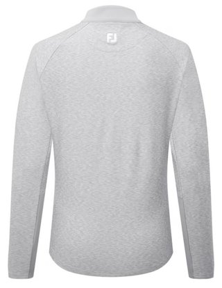 FootJoy Full-Zip Space Dye Thermal Midlayer sudadera de mujer, gris