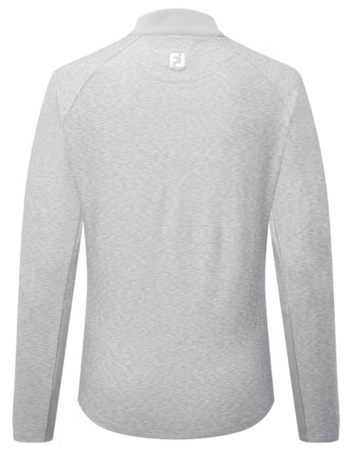 FootJoy Full-Zip Space Dye Thermal Midlayer sudadera de mujer, gris