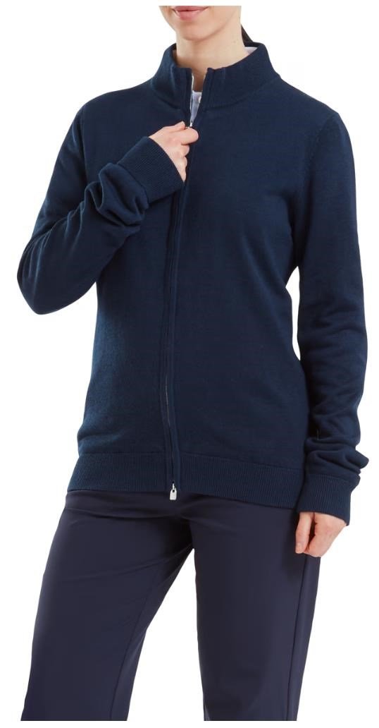 FootJoy Drirelease Full-Zip Lined sudadera de mujer, navy