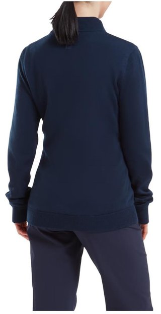 FootJoy Drirelease Full-Zip Lined sudadera de mujer, navy