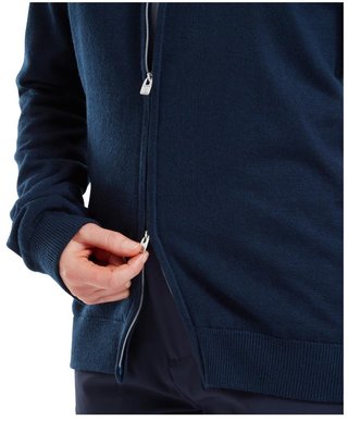 FootJoy Drirelease Full-Zip Lined sudadera de mujer, navy