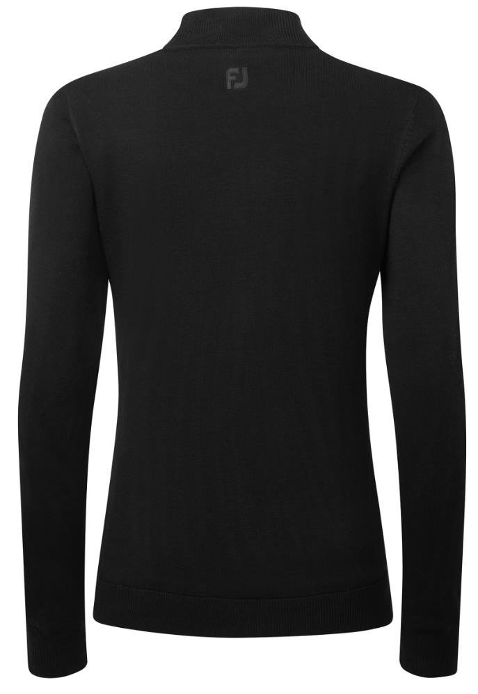 FootJoy Drirelease Full-Zip Lined sudadera de mujer, negra