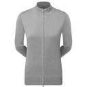 FootJoy Drirelease Full-Zip Lined sudadera de mujer, gris